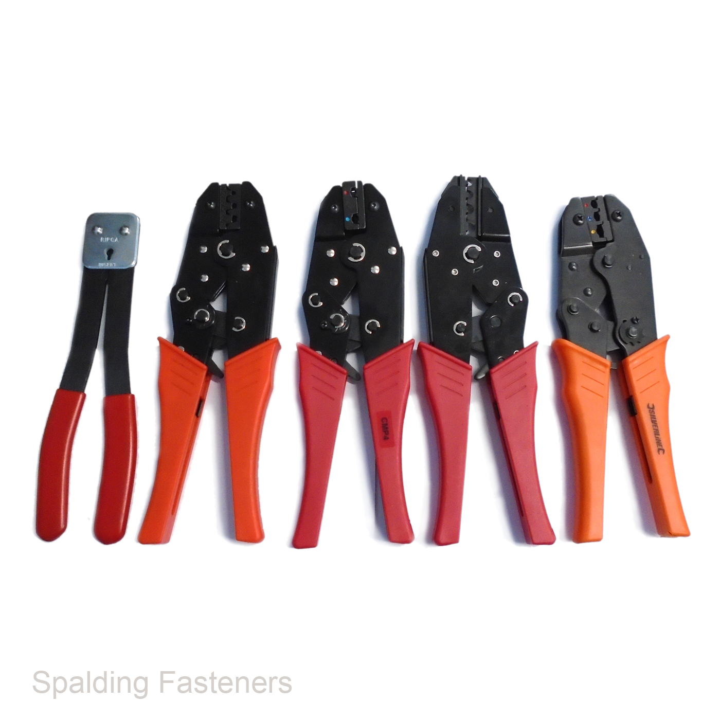Electrical Terminal Crimping Tools, All Types For Brass Bullet, Flag